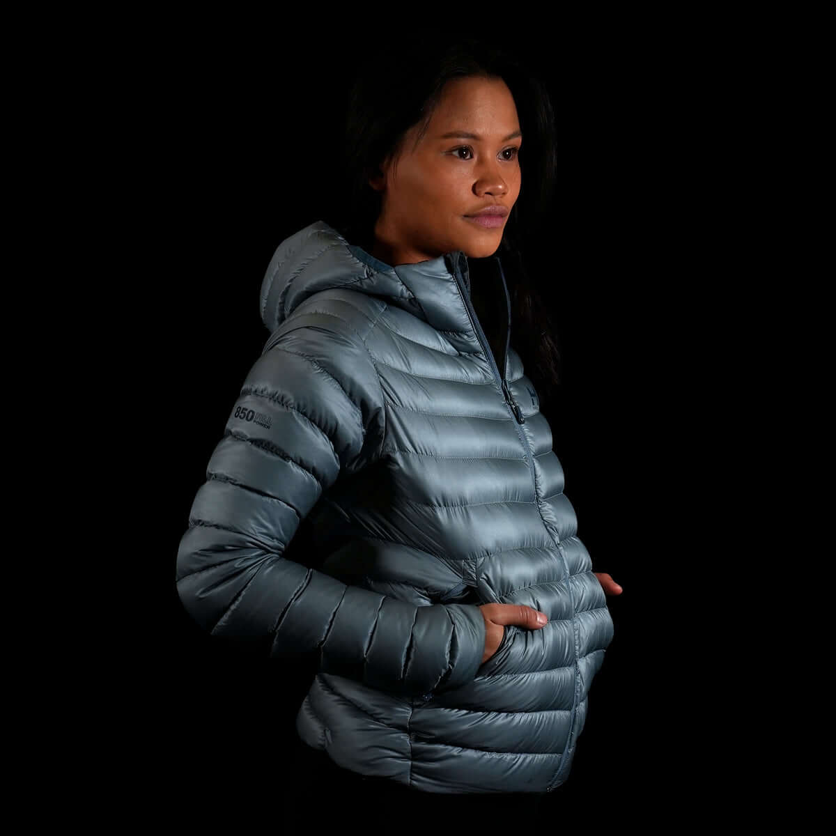 Womens Accelerator Down Jacket (Hooded)